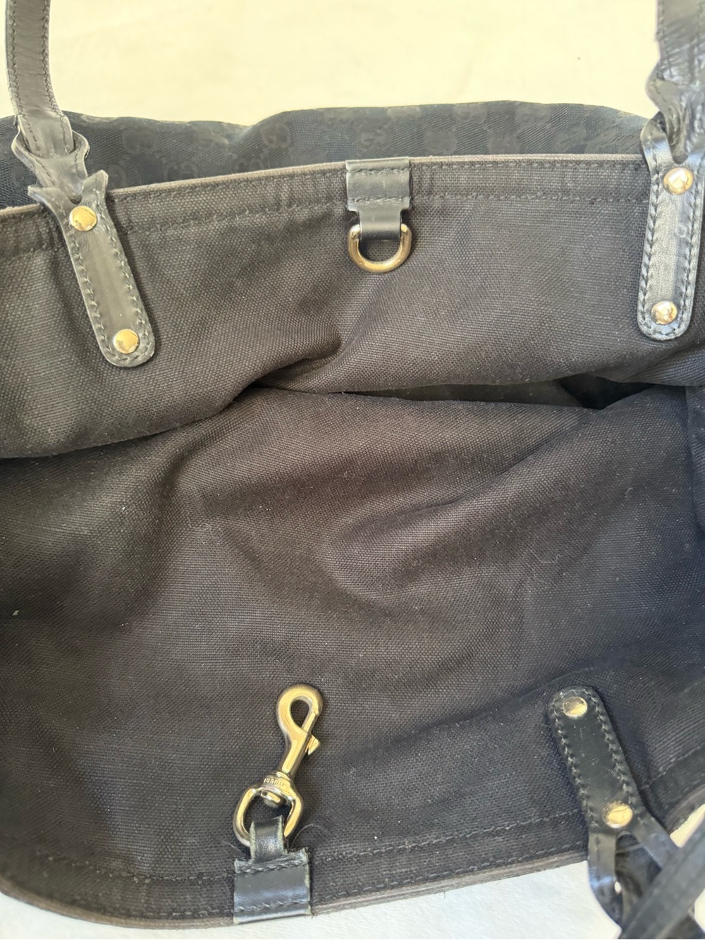 Gucci GG Canvas Craft Tote - Picture 13 of 14